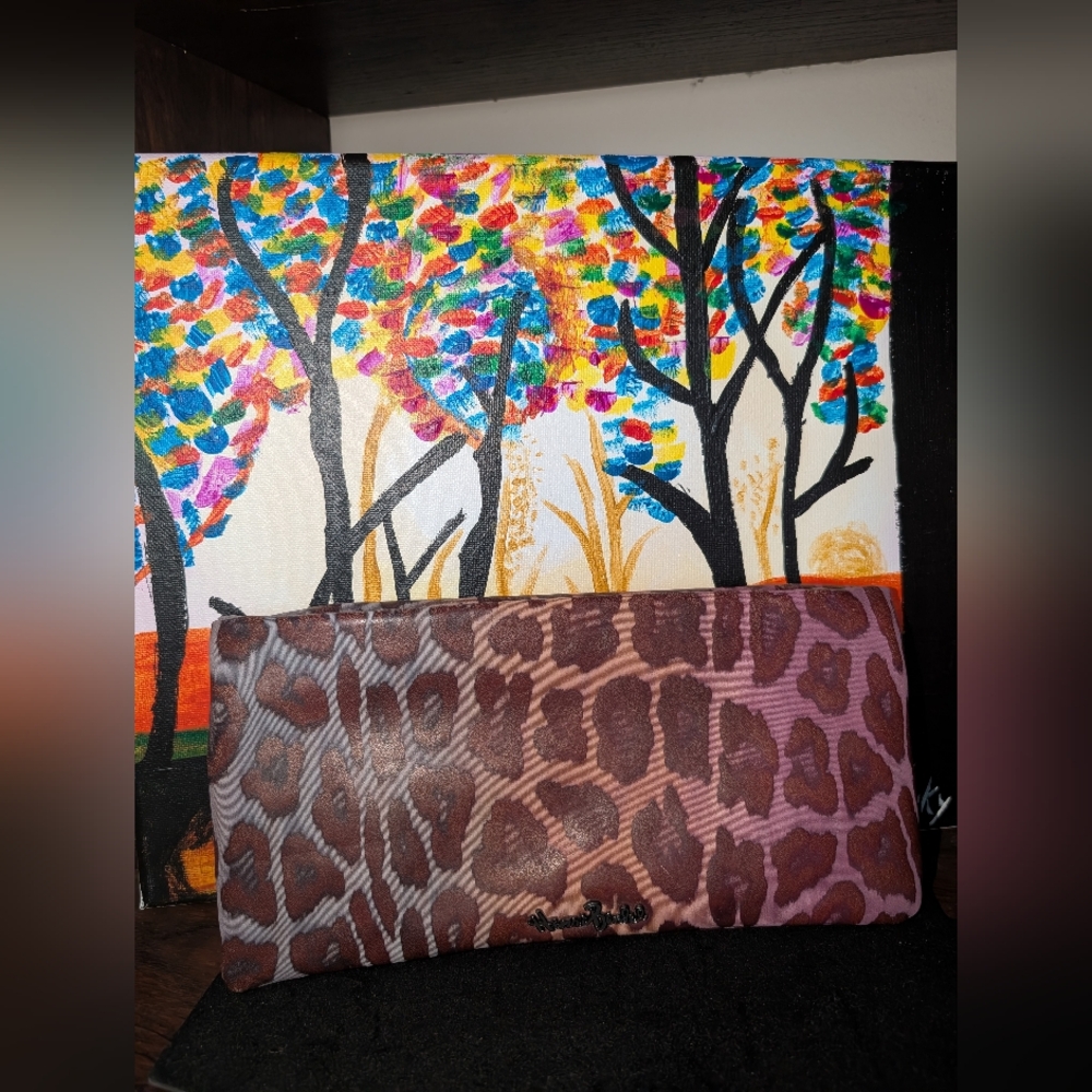 Henri Bendel Animal Print Clutch